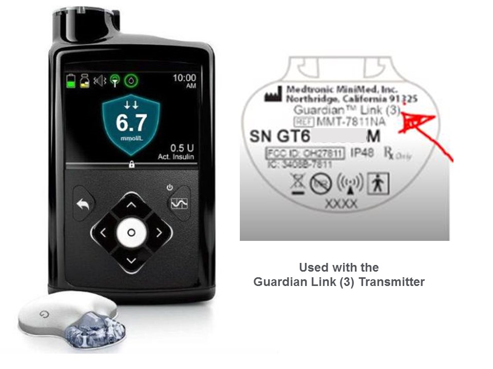 Medtronic 670Gpump transmitter 2019