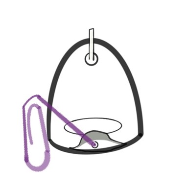 Omnipod silence with paperclip